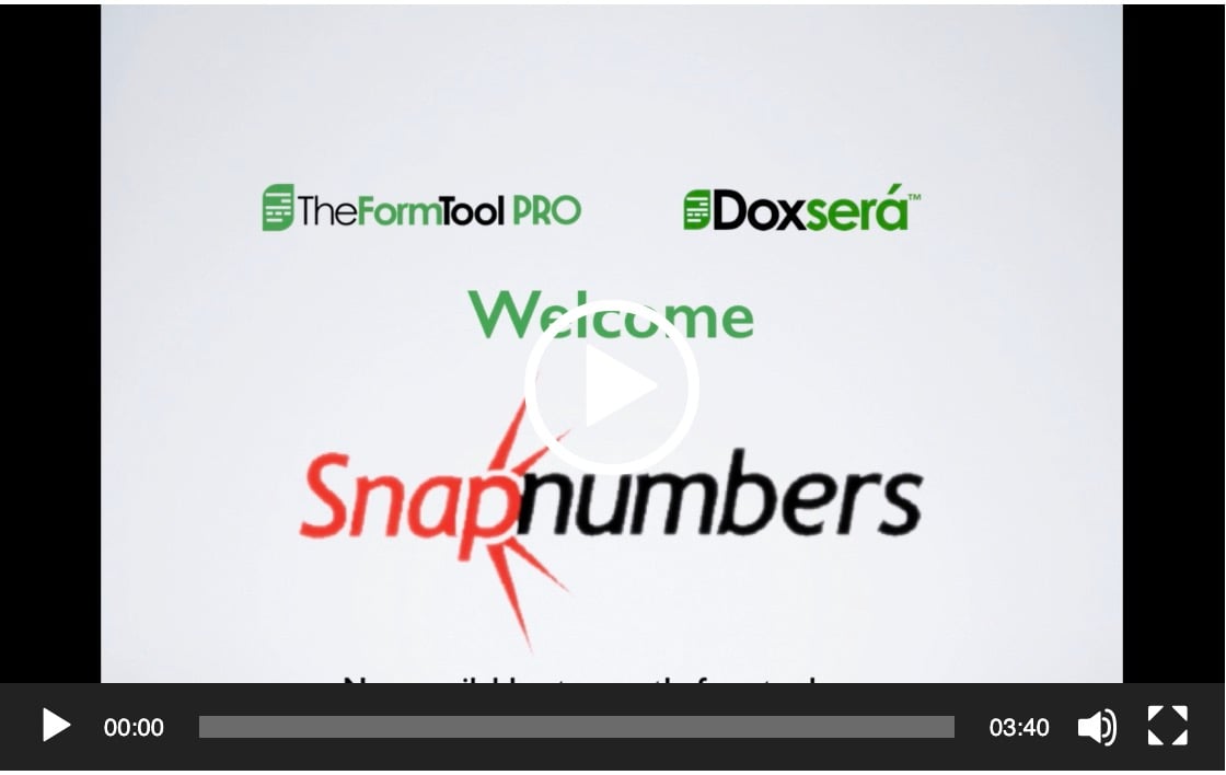 Snapnumbers video link